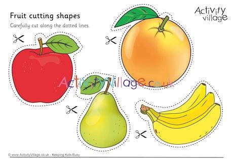 Fruit Cutting Shapes