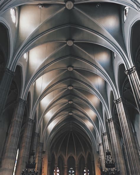 Medieval Cathedral Ceiling Wallpaper Maxipx
