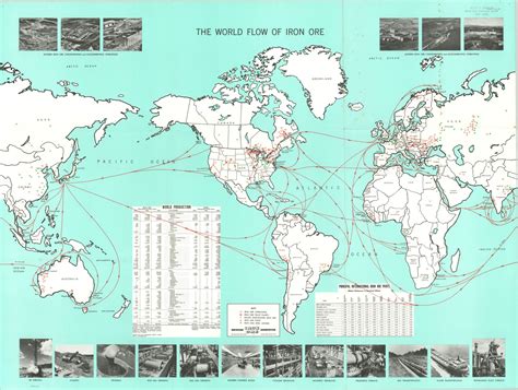 The World Flow Of Iron Ore Curtis Wright Maps