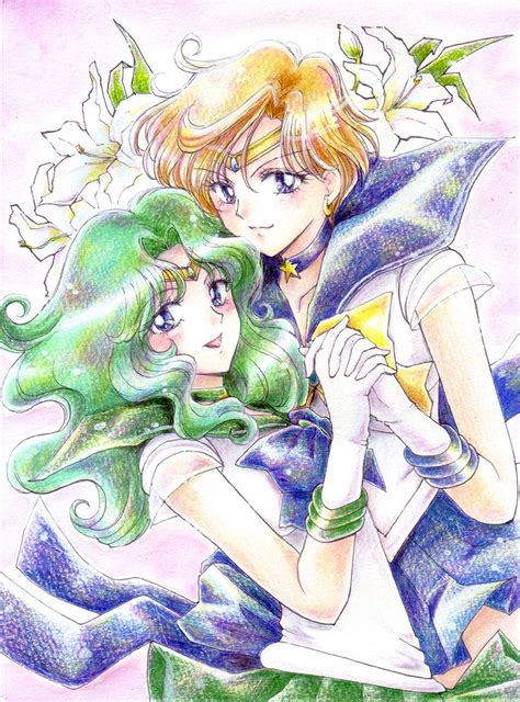 Neptune And Uranus Sailor Moon Character Sailor Sailor Neptune