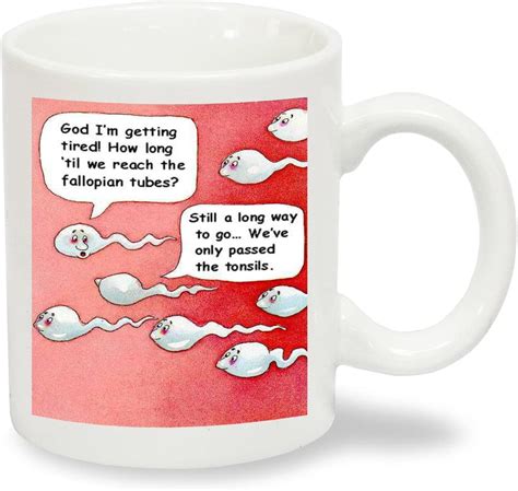 Funny Sperm Joke Rude Novelty Coffee Mug Exclusive To The Serendipity