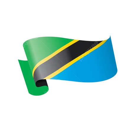 Tanzania National Flag Vector Illustration Government A Symbol Png