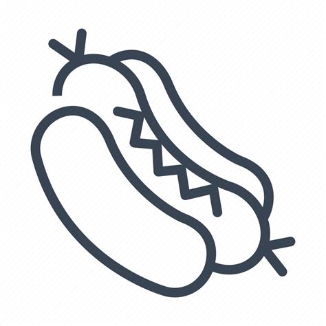 Hot Dog Sausage Food Icon Download On Iconfinder