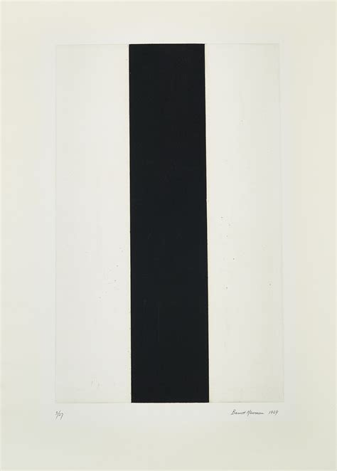 Barnett Newman 1905 1970 Untitled Etching 2 Christies