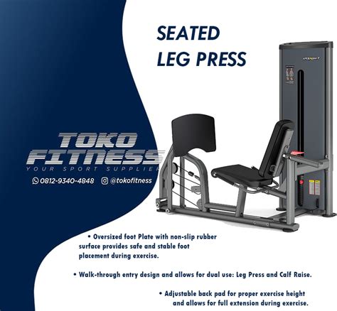 Insight Seated Leg Press Da016d Toko Fitness
