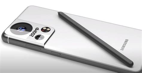 Samsung Galaxy S22 Ultra опубликован концептуальный рендер смартфона