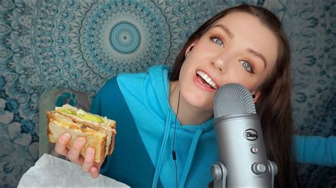 Asmr Mukbang Eating Sounds Soft Spoken And Chewing Youtube