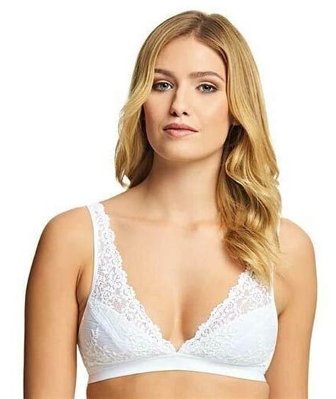 wacoal embrace lace soft cup wire free bra delicious white curvy