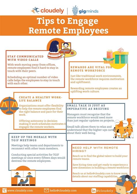 8 Tips To Engage Remote Employees