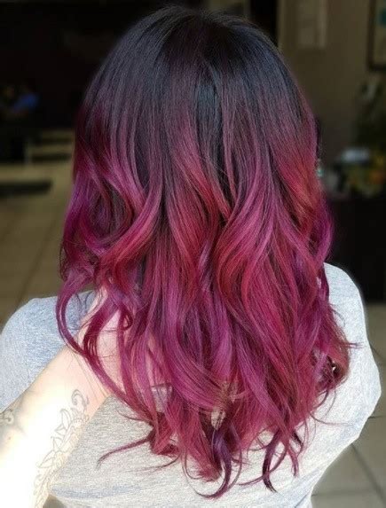 Top 10 Red Purple Hair Ideas This Seasons Biggest Colour