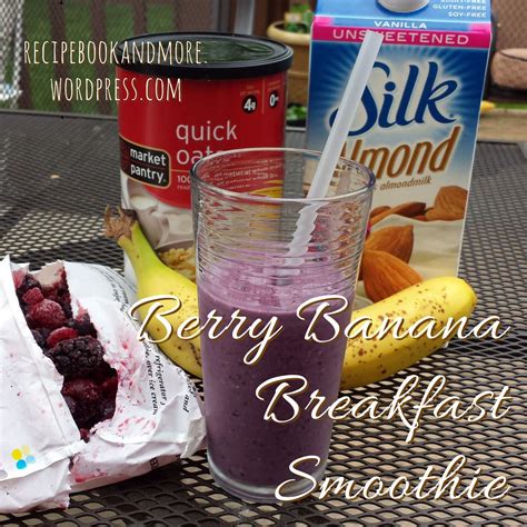 Berry Banana Breakfast Smoothie Banana Breakfast Smoothie Weight Watcher Smoothies Breakfast