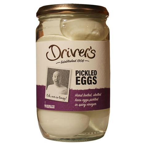 Drivers Pickled Eggs 710g Pickles And Chutneys Iceland Foods
