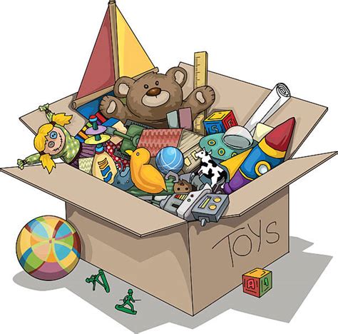 Box Of Toy Png Cartoon
