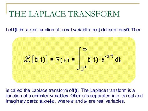 Ppt Laplace Transforms Powerpoint Presentation Free Download Id