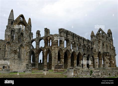 The Ruin Of Whitby Abbey In North Yorkshire England The Inspiration