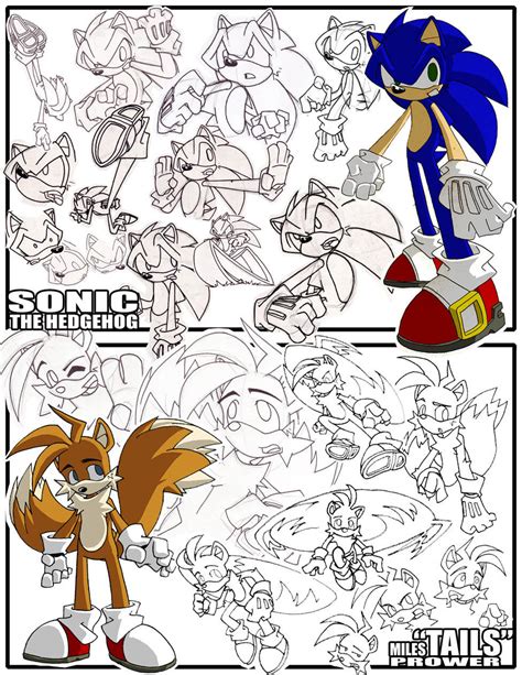 Sketches Sonictails By Herms85 On Deviantart