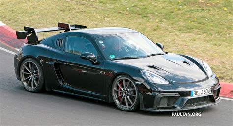 Spied Porsche Cayman Gt Rs Testing At Ring Porsche Cayman Gt Rs Track Spied Paul