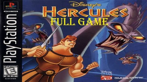 Disney Hercules Ps Full Game Full Walkthrough Longplay Speedrun