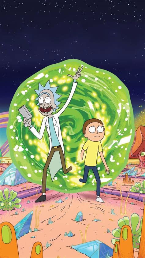 Aesthetic Rick And Morty Wallpapers Wallpaper Cave