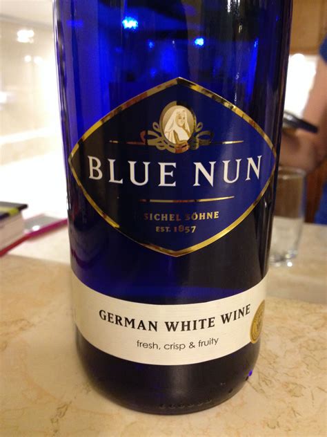 Blue Nun Fruity N Crisp Chill It Blue Nun Wine German Wine Wine Bottle