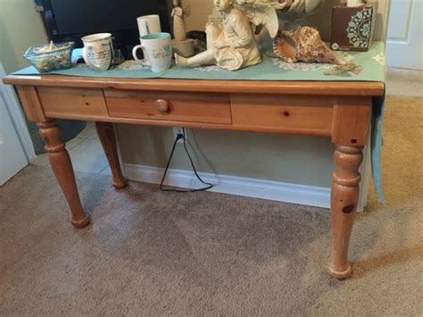 Favorite this post jul 23 smithsonian institute 150th. Broyhill Fontana Pine Sofa Table for Sale in Damascus, OR ...