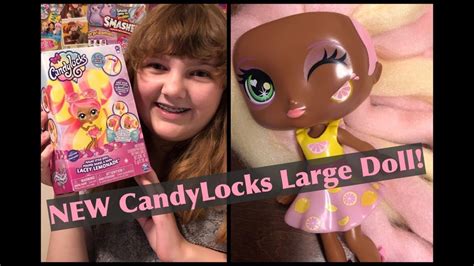 New Candylocks Large Dolls 7” Sugar Style Lacey Lemonade With Cotton