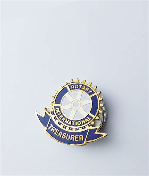 Order Custom Designed Rotary International Club Lapel Pin Badge