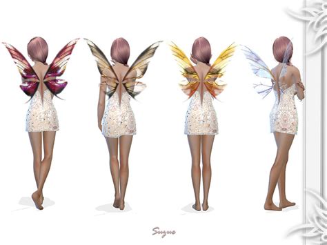 Wings Accessories Collection The Sims 4 P1 Sims4 Clove Share Asia