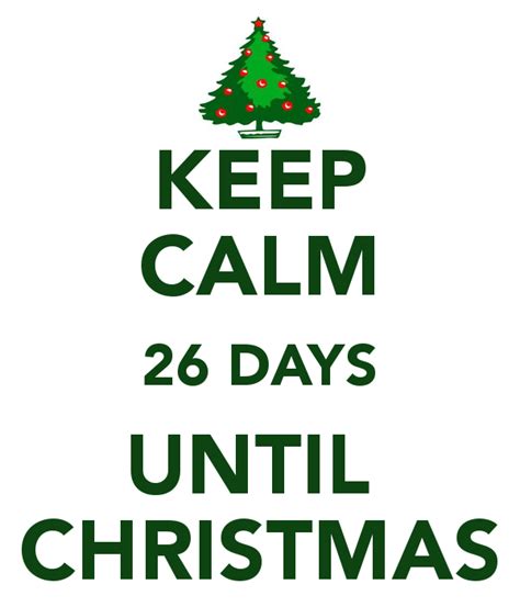 26 Days Until Christmas Pictures Photos And Images For Facebook