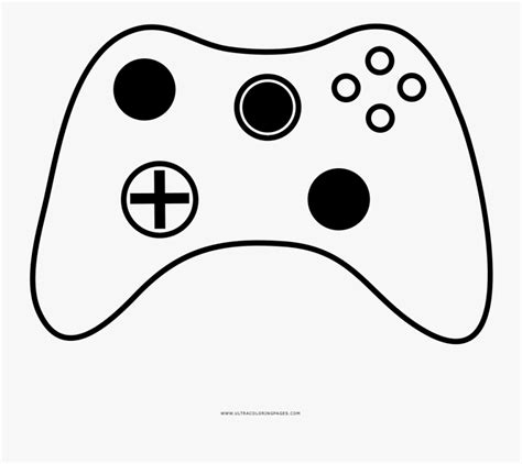 Xbox Logo Coloring Page