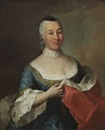 ca. 1760 Markgräfin Sophie Caroline Marie von Brandenburg-Bayreuth by ...