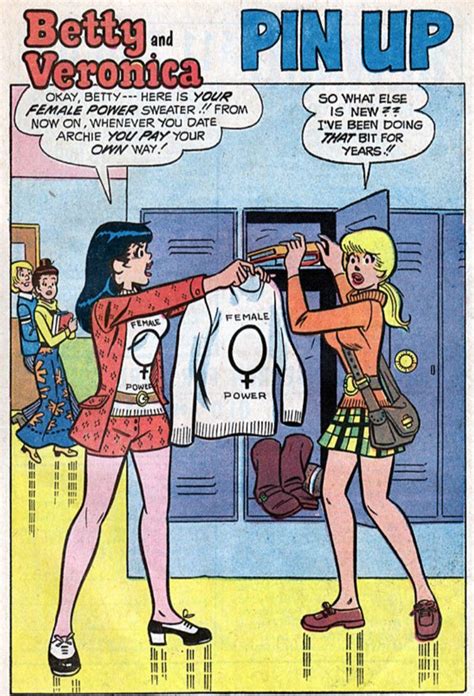 Pin On The Art Of Betty And Veronica