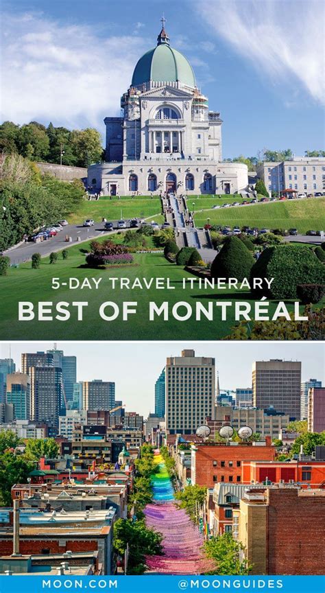 5-Day Best of Montréal Itinerary | Montreal travel, Canada travel, Travel