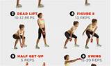Pictures of Various Fitness Exercises