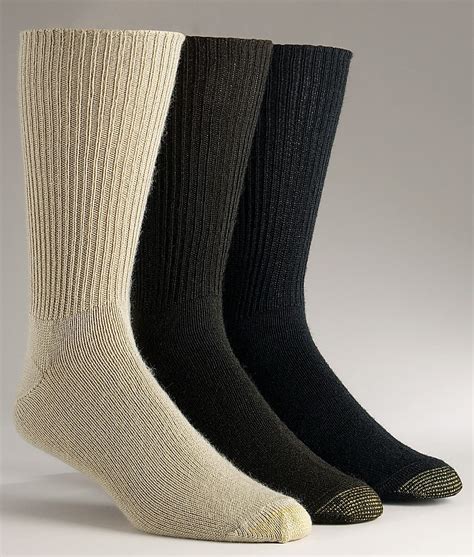 Check out our gold toes knit socks selection for the very best in unique or custom, handmade pieces from our shops. Gold Toe Fluffies Crew Socks 3-Pack Extended Sizes Hosiery - Men's | eBay