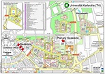 Karlsruhe University Campus Map - Karlsruhe Germany • mappery