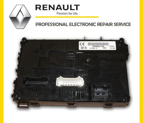 Renault Clio Bcm Body Control Module Repair Service Uch Bsi Multi