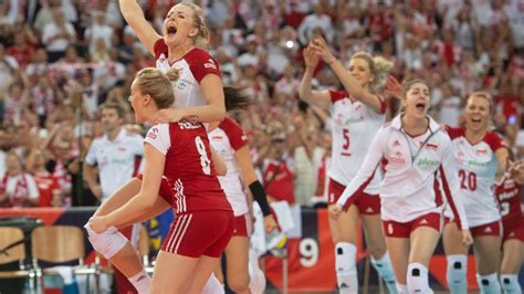 Womens Volleyball Polish Team Beats Germany And Advances To Semifinal
