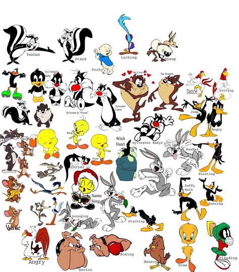 Warner Bros Collection Svg Files By Svgdrawingsstore On Etsy Looney