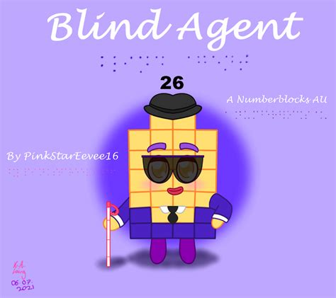 Numberblocks Blind Agent Au By Pinkstareevee16 On Deviantart