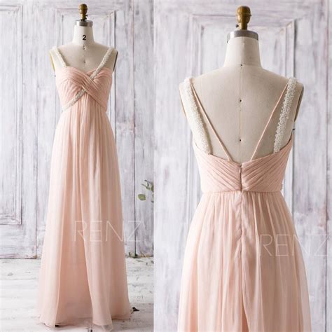 2016 Peach Bridesmaid Dress Sweetheart Wedding Dress With Bead Belt