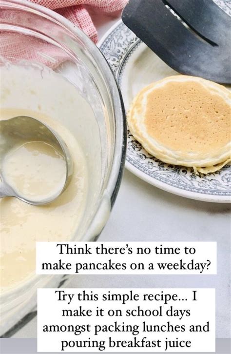 Homemade Pancake Batter With 6 Basic Ingredients All Food Thoughts