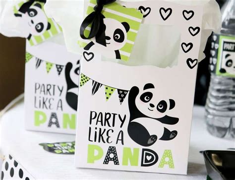 Panda Birthday Party Like A Panda Bear Catch My Party Panda