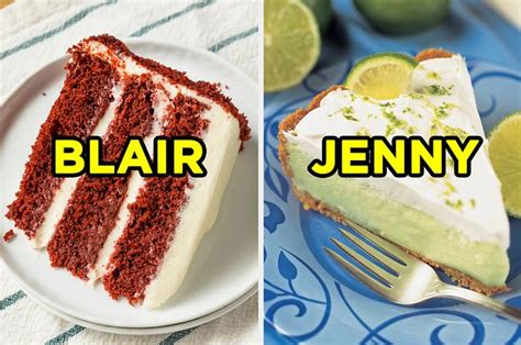 Eat A Dessert In Every Color And Well Reveal Which Gossip Girl