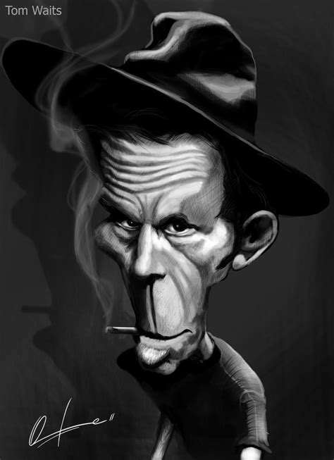 Onofre Caricaturas Tom Waits