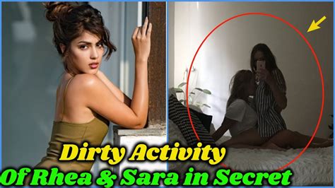 rhea chakraborty blames sara ali khan for dark activity with her youtube