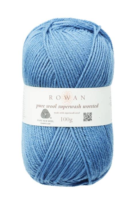 Rowan Pure Wool Superwash Worsted Farbe 192 Mineral Stoffe Wolle