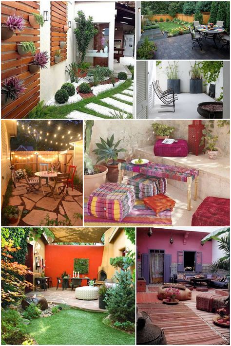 Ideas Para Decorar Jardines Pequeños Espacios Exteriores Pequeños Patiospequeños