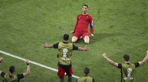 Fifa World Cup 2018 Portugal Vs Spain Cristiano ‘greatest’ Ronaldo Hat Trick Has Twitterati In