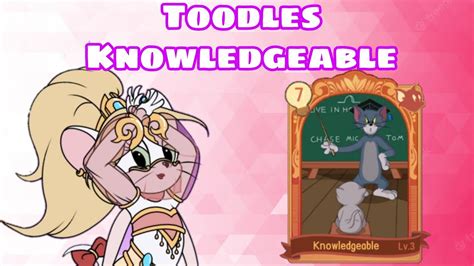 Is Knowledgeable Useful For Her Tom And Jerry Chase Toodles